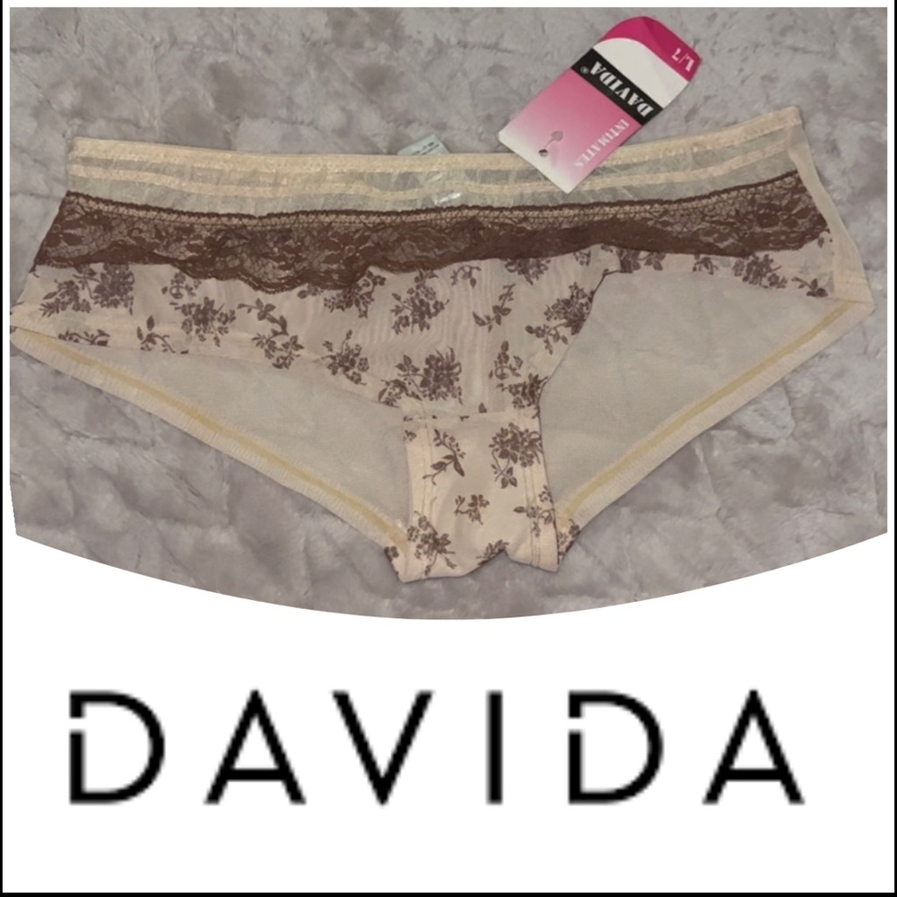 Davida Floral Hipster Panties